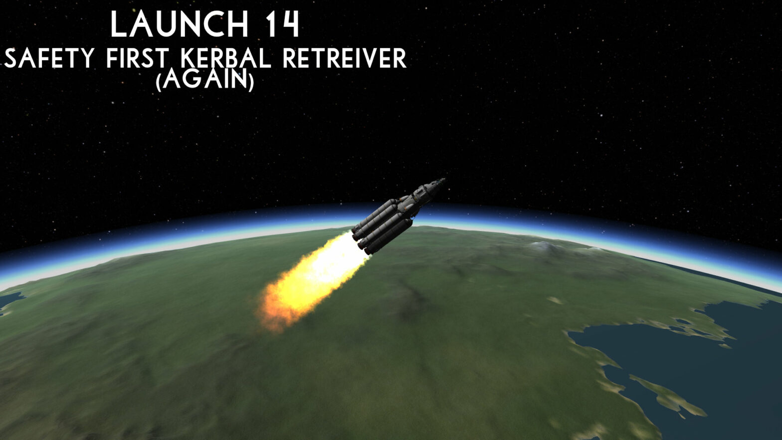 Launch 14 – Kerbal Safety Retrieval System (again)