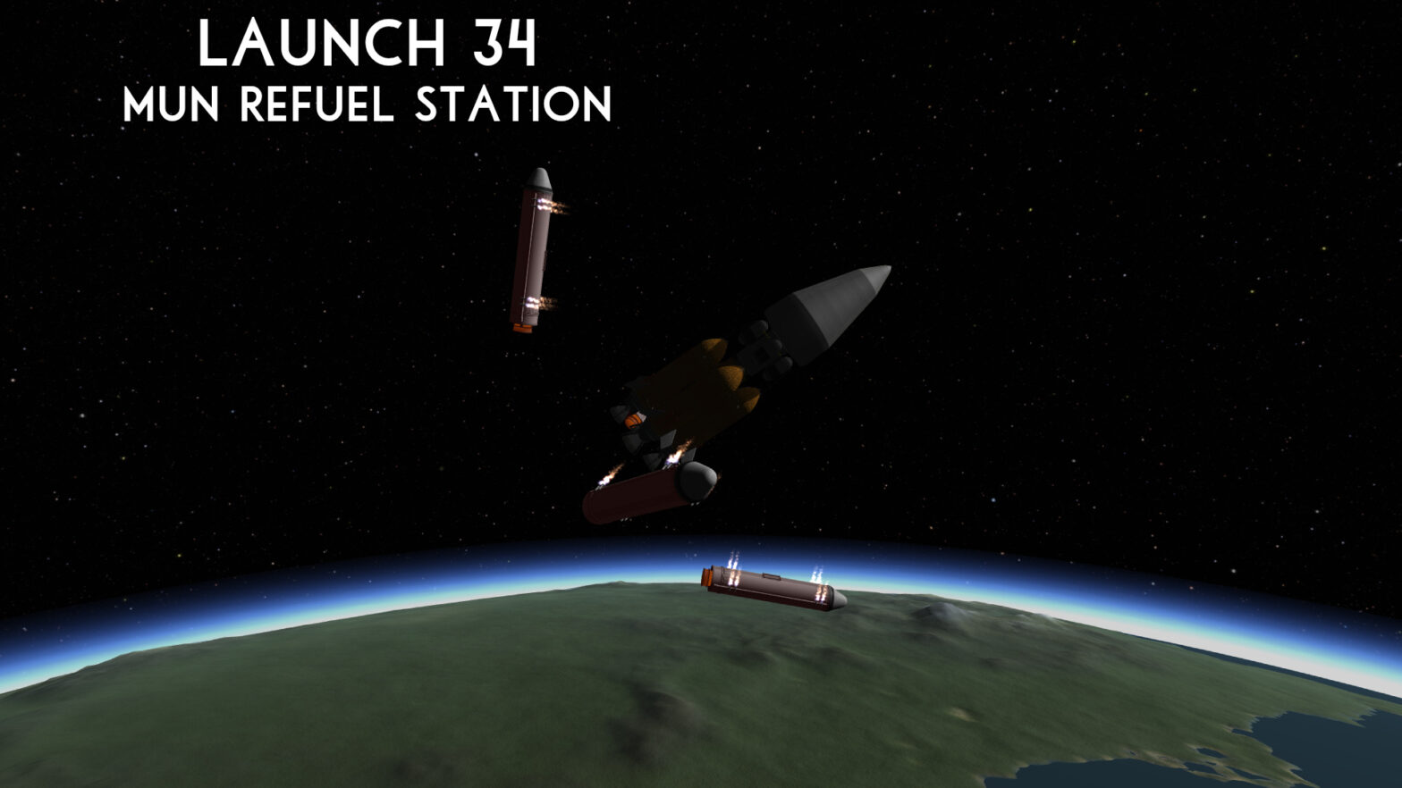 Launch 34 – Mun Refuel Station