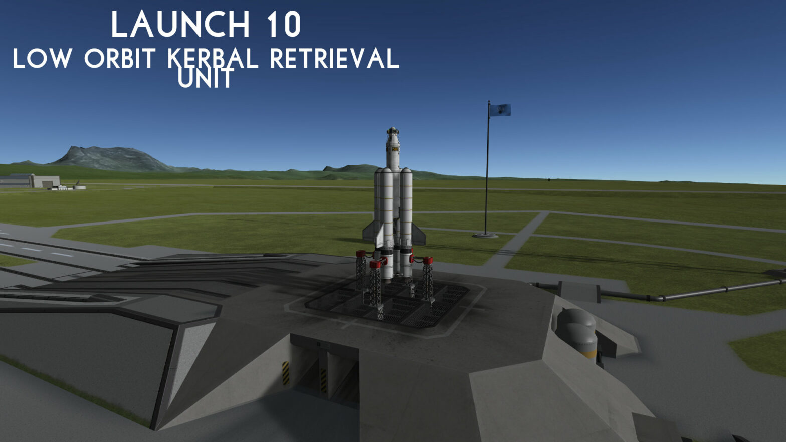 Launch 10 – Low Orbit Kerbal Retrieval Unit