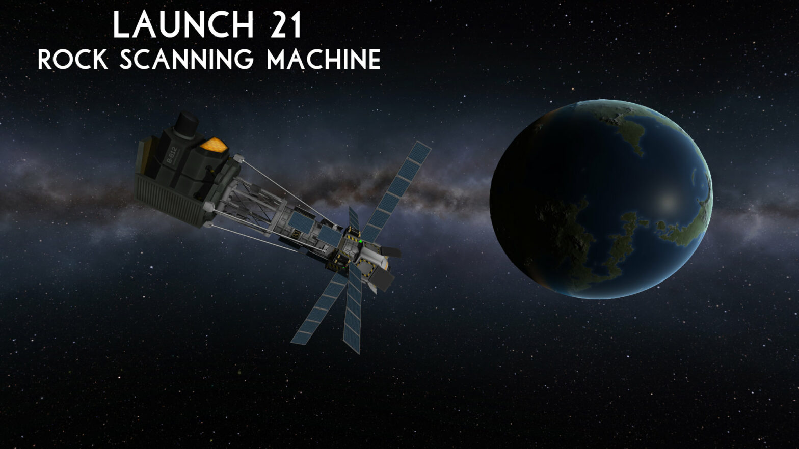 Launch 21 – Rock Scanning Machine