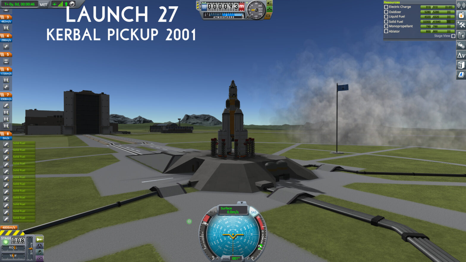 Launch 27 – Kerbal Pickup 2001
