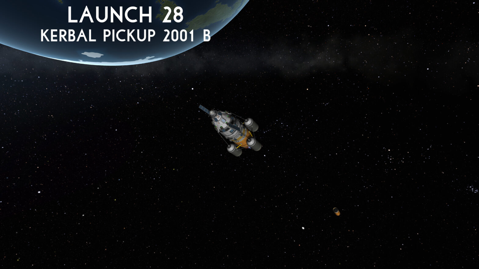 Launch 28 – Kerbal Pickup 2001 B
