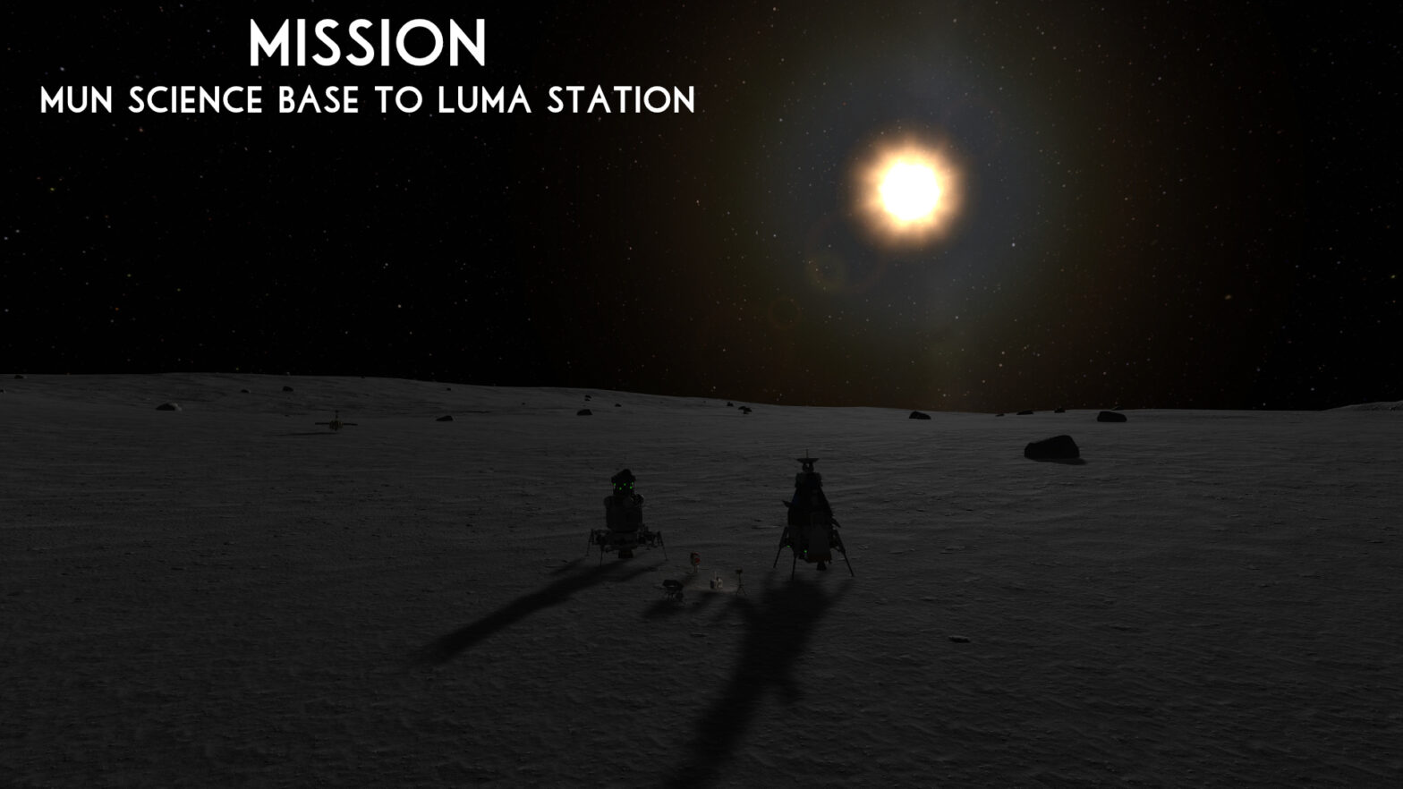 Mission – Mun Science Base to Luma Station