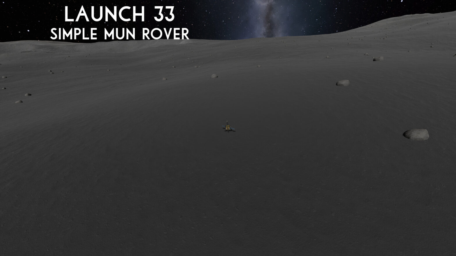 Launch 33 – Simple Mun Rover